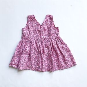 Vintage Wonders floral print swing dress 6 months